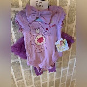 Care Bears Sweet Purple Bodysuit